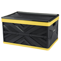 Boîte de rangement de voiture à la maison pliable dorganisateur de stockage de coffre de voiture automatique