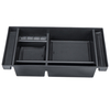 Boîte de rangement de voiture de console centrale pour Chevy Silverado 1500 2019+ Sierra 1500 2020 2500
