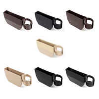 Boîte de rangement de voiture Organisateur Siège de poche Fente latérale Pour Portefeuille Pièces de téléphone C igarett