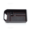 Boîte de rangement intérieure noire pour accoudoir central de voiture pour Toyota RAV4 2019-2020