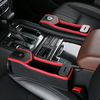 Boîte de rangement multifonctionnelle de siège de voiture gauche / droite de chargement USB support de téléphone de tass
