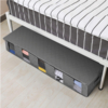 Boîte de rangement pour lit non tissé pliable cinq fois Sac de rangement pour couette pour vêtements anti-poussière et é