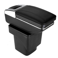 Boîte de rangement rotative de la console centrale de laccoudoir de voiture pour Ford Focus 2 Mk2 05-11