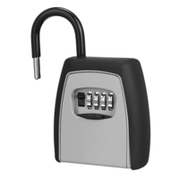 Boîte de stockage de clés Boîtes de verrouillage de stockage de clés Cadenas sûr Utiliser un alliage de verrouillage par