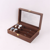 Boîtes de montres en bois Collier Boîte daffichage de montres à bijoux