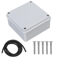 Boîtier de boîte de jonction adaptatif industriel extérieur en plastique PVC résistant aux intempéries IP65