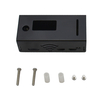 Boîtier de protection en aluminium noir/argenté pour carte Hotspot MMDVM et kit Raspberry Pi