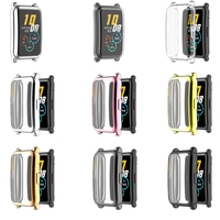 Boîtier de protection tout compris de galvanoplastie boîtier de montre en TPU pour Huawei Honor montre SE