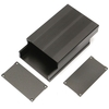 Boîtier électronique de bricolage de boîtier de carte PCB de boîte à instruments en aluminium de 150 * 105 * 55mm