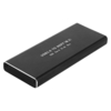 Boîtier SSD Micro USB 3.0 vers M.2 NGFF 6 Gbps en alliage daluminium M.2 SATA Support de boîtier de disque SSD Mobi