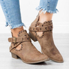 Bottes à fermeture éclair pour femmes
