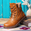 Bottes de combat décontractées pour femmes de grande taille Soft