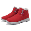 Bottes de neige fourrure doublure coton antidérapant en plein air chaussures de sport