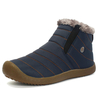 Bottes de neige imperméables pour hommes,  grande taille et fluff chaud