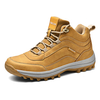 Bottes de randonnée en plein air antidérapantes en cuir microfibre pour hommes