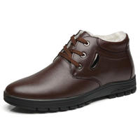 Bottes de travail tout-aller pour hommes avec doublure en peluche