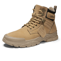Bottes doutillage décontractées à lacets portables confortables pour hommes