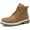 Bottines confortables à lacets antidérapantes pour hommes