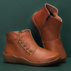 Bottines confortables de grande taille et antidérapantes pour femmes