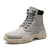 Bottines décontractées à lacets en cuir microfibre sport élégant pour hommes