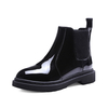 Bottines en caoutchouc pour femmes bout rond bottes de pluie imperméables bottes Martin dété Camping marche randonn