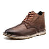 Bottines style rétro pour hommes de grande taille