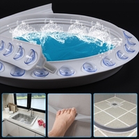 Bouchon deau Flexible salle de bain cuisine barrière anti-inondation barrage en caoutchouc porte de séparation sèch