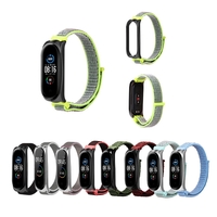 Boucle de Type de boucle Bakeey Nylon Montre Bande Bracelet de montre pour Xiaomi Miband 5 Miband 5 NFC Non original