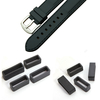 Boucle pour Montre PVC Porteur en Caoutchouc Boucle Sangle de Retenue Cerceau de Retenue Boucle