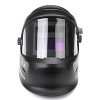 Bouclier de protection protecteur de masque de soudure dassombrissement automatique solaire de casque de soudeuse
