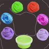 Boue Fluffy Snow Slud Colorful Couleur Random Kids Sludge Toy Pas de Soulagement de Stress Borax