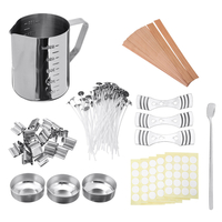 Bougie faisant outil bricolage bougie matériel en acier inoxydable cire Pot échelle cire tasse ensemble