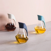 Bouteille dhuile en verre étanche Sauce de soja Boîtes de vinaigre Huiler Conteneur de condiments pour outil de cui