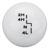 Bouton de changement de cas de transfert rouge noir blanc bleu pour JEEP YJ TJ JK Shifter