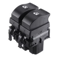 Bouton de commutateur de commande de fenêtre électrique double pour Renault Clio II 1998-2014 8200060045