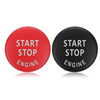 Bouton de démarrage de voiture bouton interrupteur de moteur rouge noir pour couvercle pour BMW X5 E70 X6 E71 3 E90 E91
