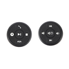 Bouton de volant de voiture sans fil universel bluetooth télécommande pour stéréo DVD GPS avec veilleuse
