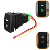 Bouton-poussoir de commutateur de feux antibrouillard pour le remplacement du marché secondaire de HONDA CIVIC ACCORD CR