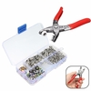 Bouton pression pinces camp métier outil couture métier avec 110 kits fixés goujons de presse