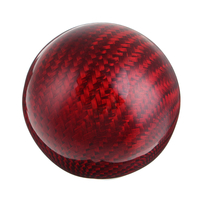 Bouton universel de vitesse de vitesse de couleur de fibre de carbone avec 8MM 10MM 11MM adaptateurs