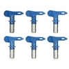 Bouts de pistolet de pulvérisation airless bleu de la série 6 19-31 pour le pulvérisateur de peinture de Wagner Atomex T