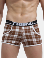 Boxer respirant en coton pour homme
