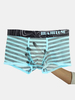 Boxers mi-taille élastique mince respirant translucide en soie glacée pour homme
