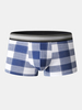 Boxers taille moyenne respirant à la maison en coton pour hommes