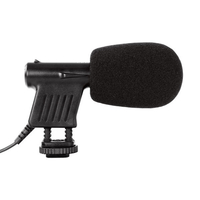 BOYA BY-VM01 Mini microphone à condensateur vidéo directionnel pour caméscope DSLR Canon