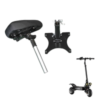 BOYUEDA 10 pouces siège de Scooter électrique réglable absorbant les chocs Soft éponge en cuir Skateboard selle Scooters