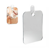 BR-86 miroir de douche de rasage portable miroir de douche anti-buée pour salle de bain et voyage