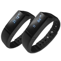 Bracelet de bracelet intelligent décran tactile de bluetooth montre étanche IP65 pour Android et IOS