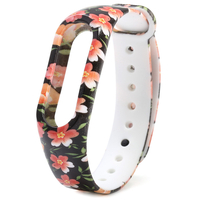 Bracelet de montre en silicone de remplacement en TPU pour Xiaomi Miband 2 Non original