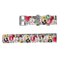 Bracelet de montre en silicone peint personnalisé de 20 mm Bande pour Haylou LS02 BlitzWolf® BW-HL2 HL1